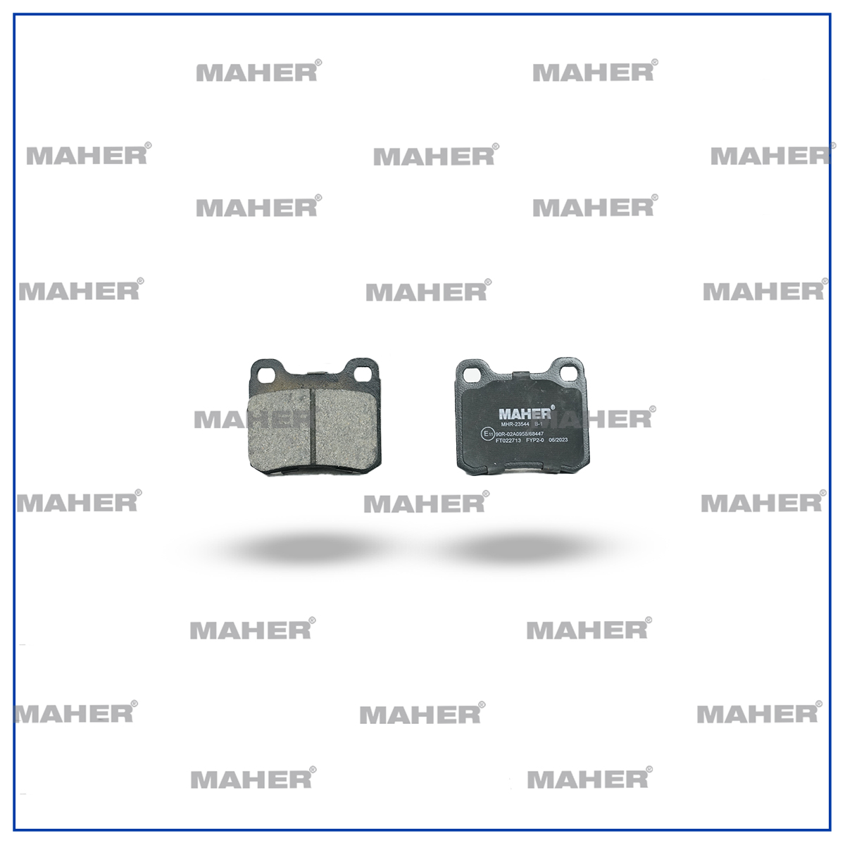 Mercedes W201 Arka Fren Balata Seri OEM A0004200120 Mercedes W201 Arka Fren Balata Seri OEM A0004200120